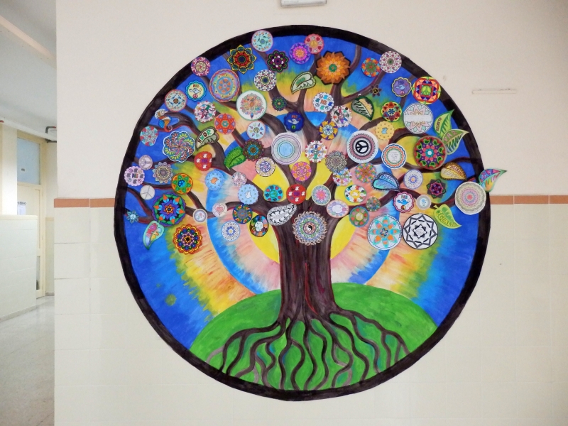 Enero  mandalas de la paz